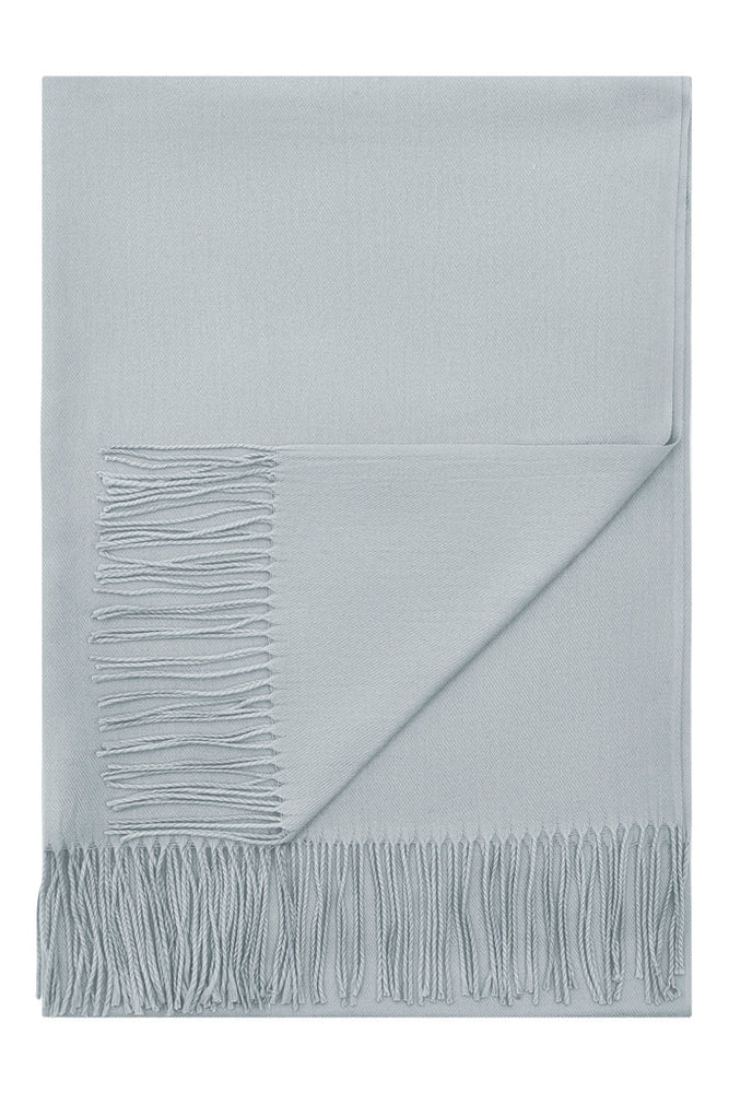 Plain pashmina - Dove grey