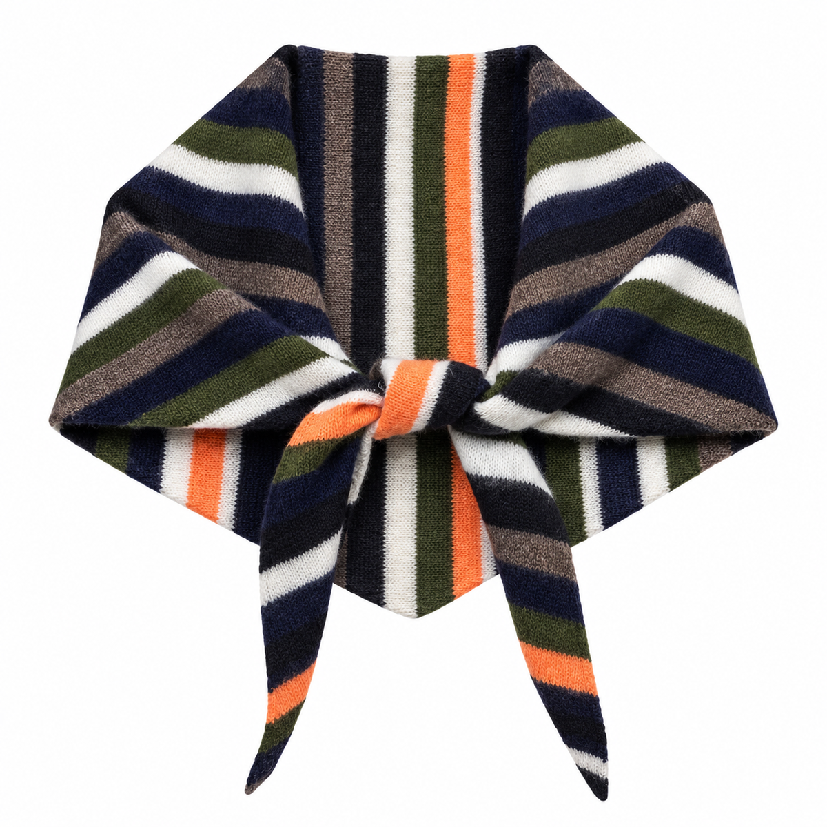 Triangular scarf - Khaki