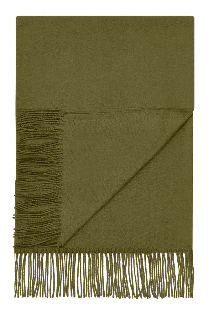 Plain pashmina - Khaki