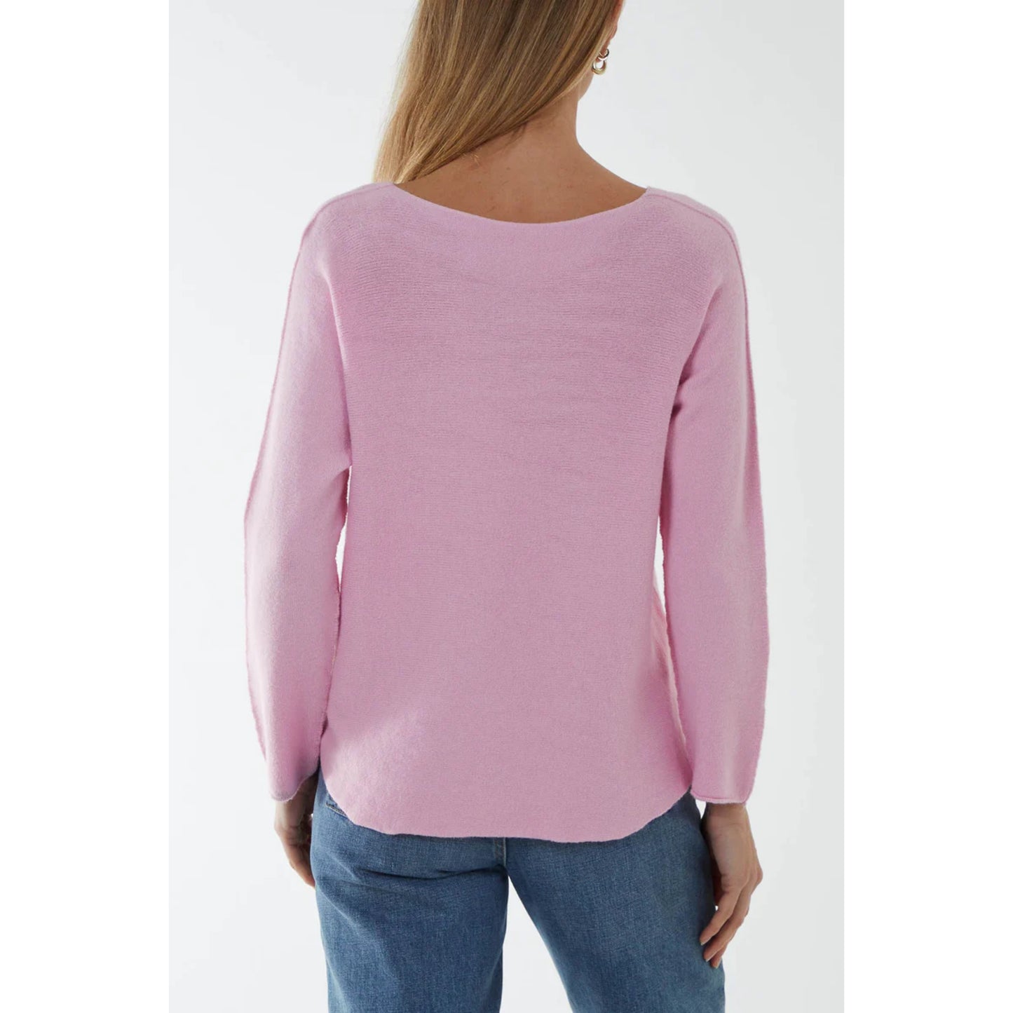 Pull bord franc - Rose pâle