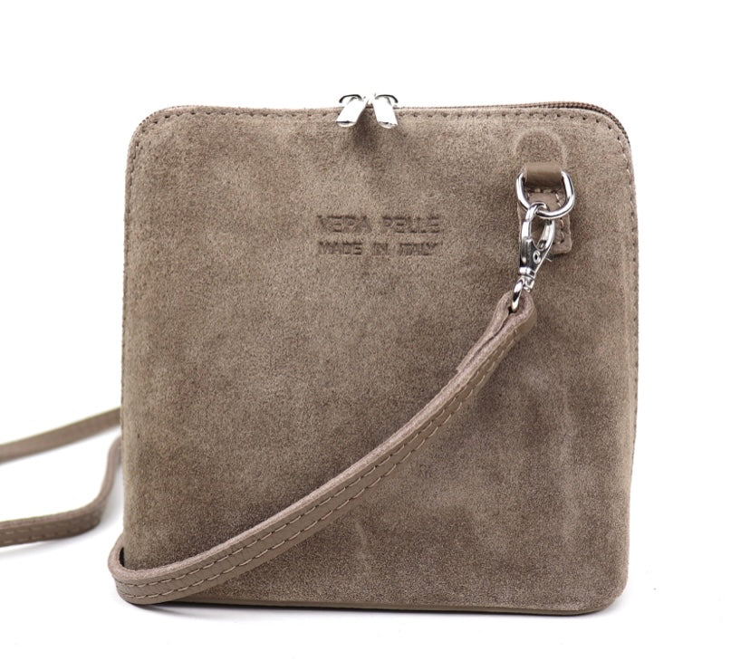 Amy - Suede and grain leather