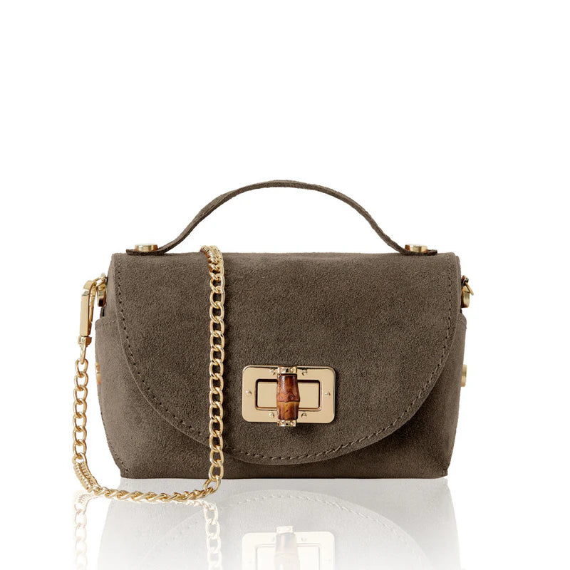 Amelia Suede - Chain x body bag