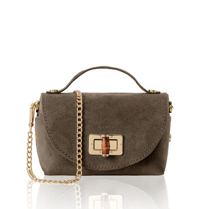 Amelia Suede - Chain x body bag