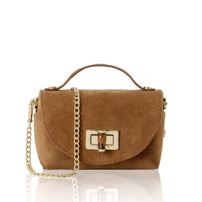 Amelia Suede - Chain x body bag