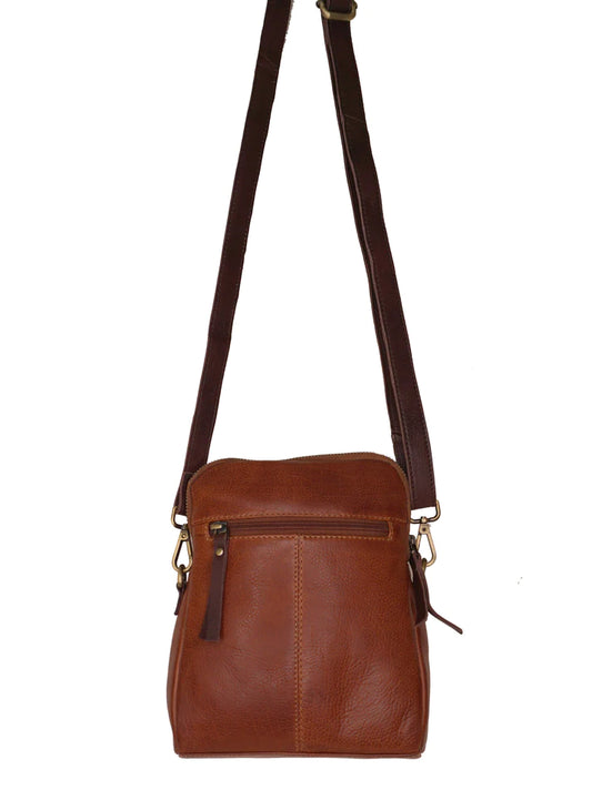 Willow - waxed leather cross body