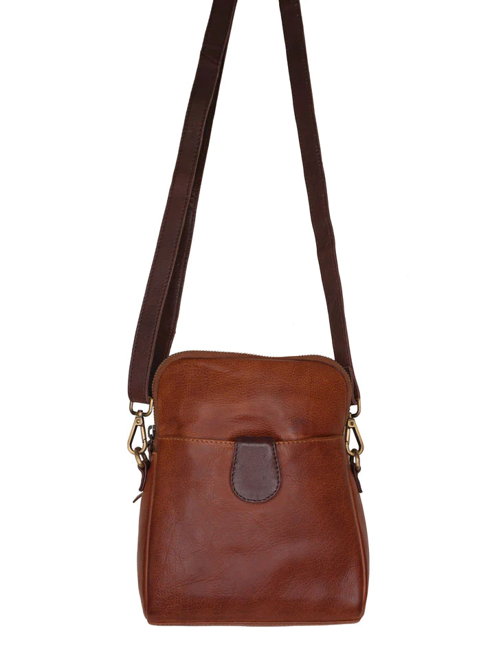 Willow - waxed leather cross body