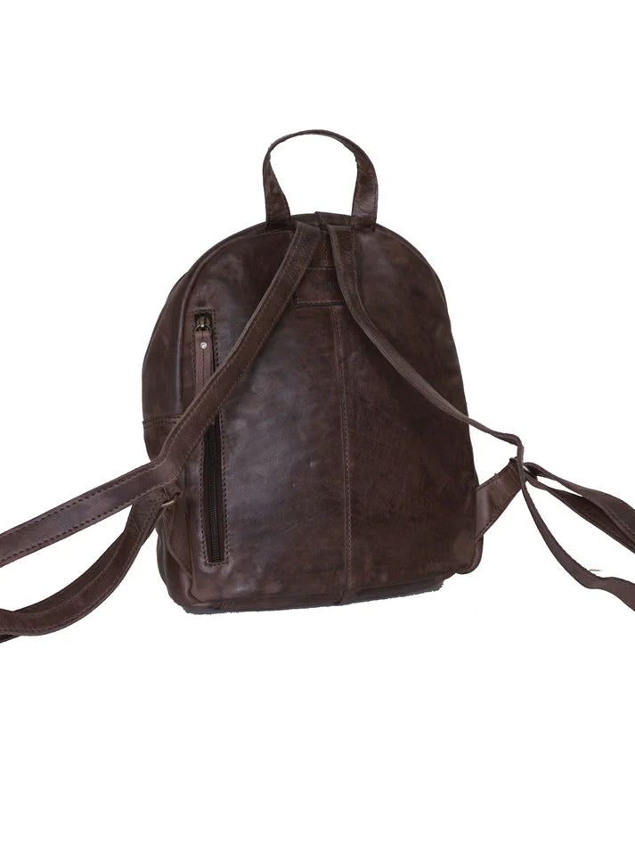 Windsor - vintage leather rucksack