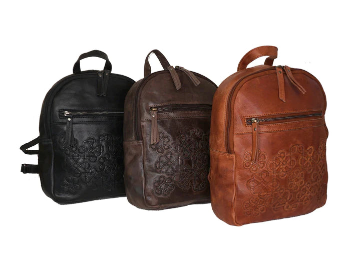 Windsor - vintage leather rucksack