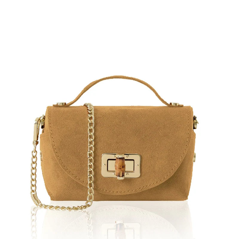 Amelia Suede - Chain x body bag