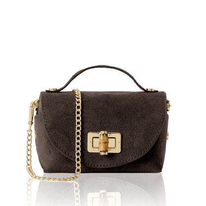 Amelia Suede - Chain x body bag