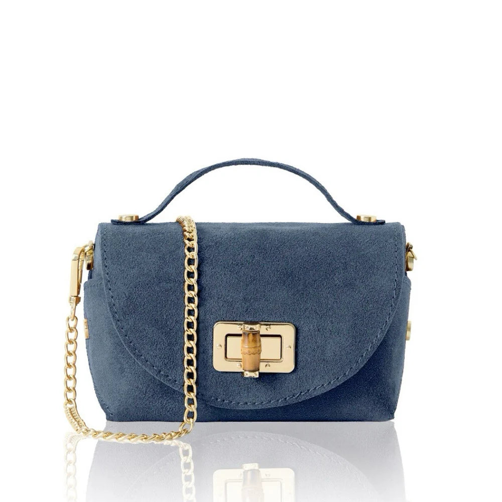 Amelia Suede - Chain x body bag