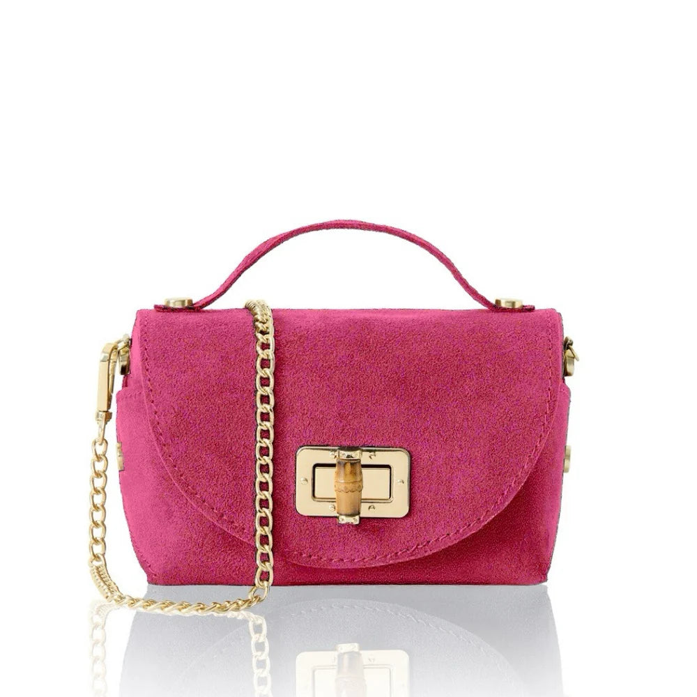 Amelia Suede - Chain x body bag
