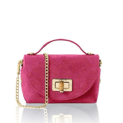 Amelia Suede - Chain x body bag