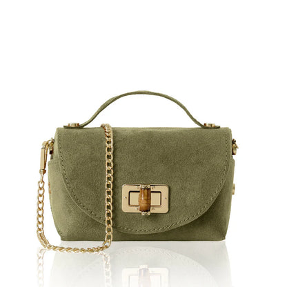 Amelia Suede - Chain x body bag