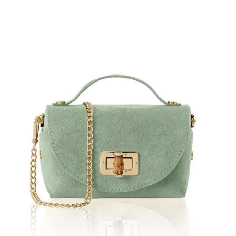 Amelia Suede - Chain x body bag