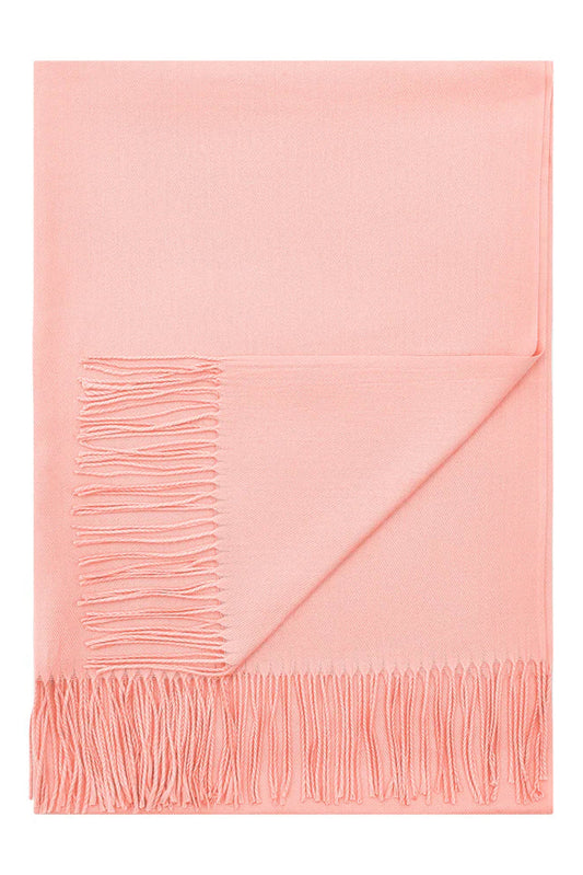 Plain pashmina - Baby pink