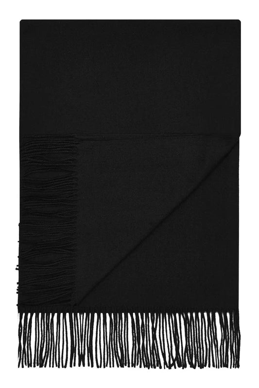 Plain pashmina - Black