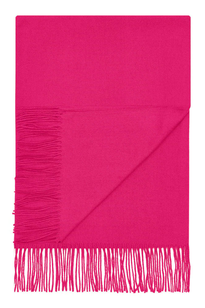 Plain pashmina - Fuchsia
