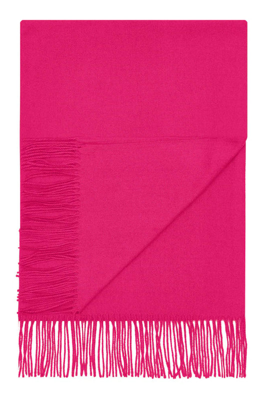 Plain pashmina - Fuchsia