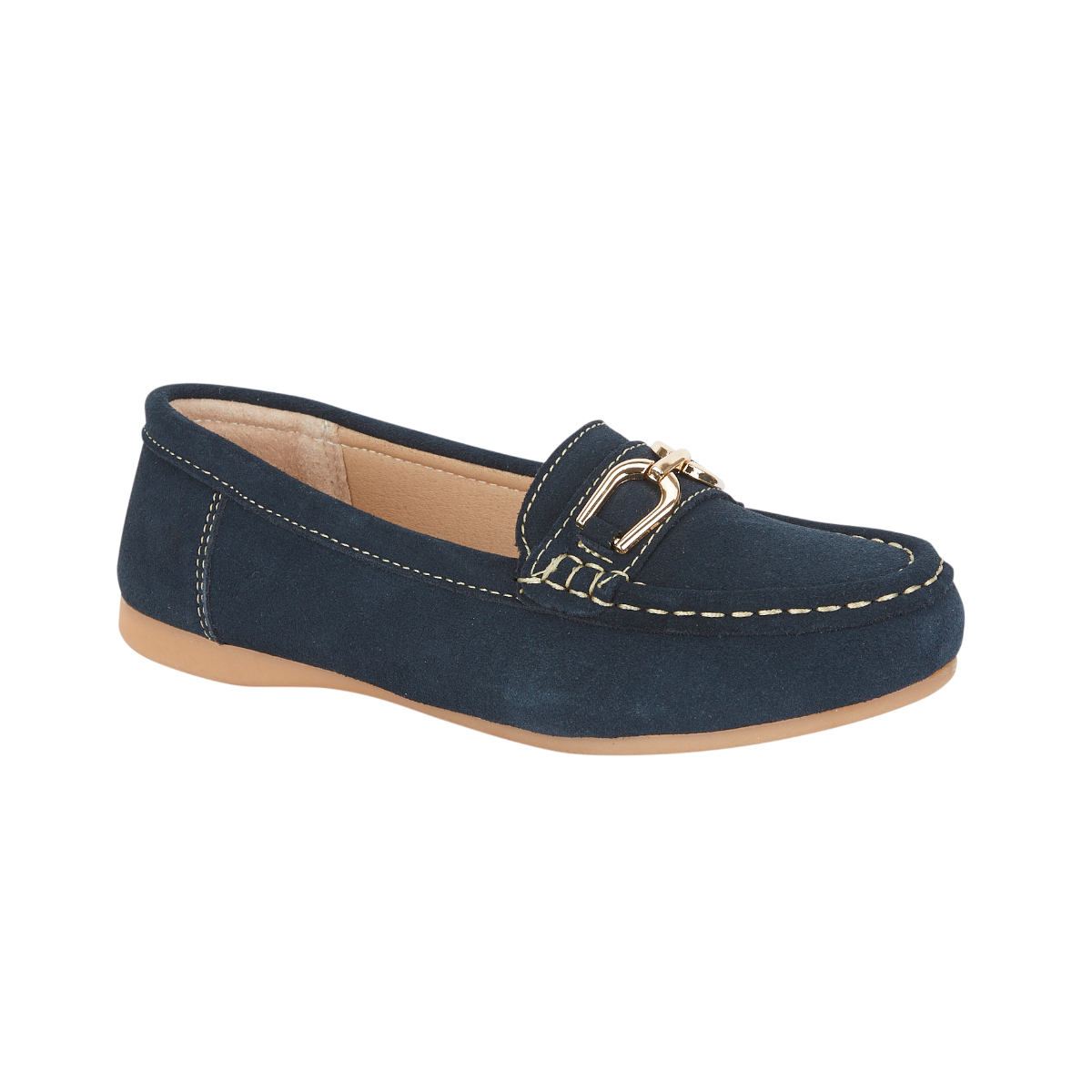 Suede loafers - Navy