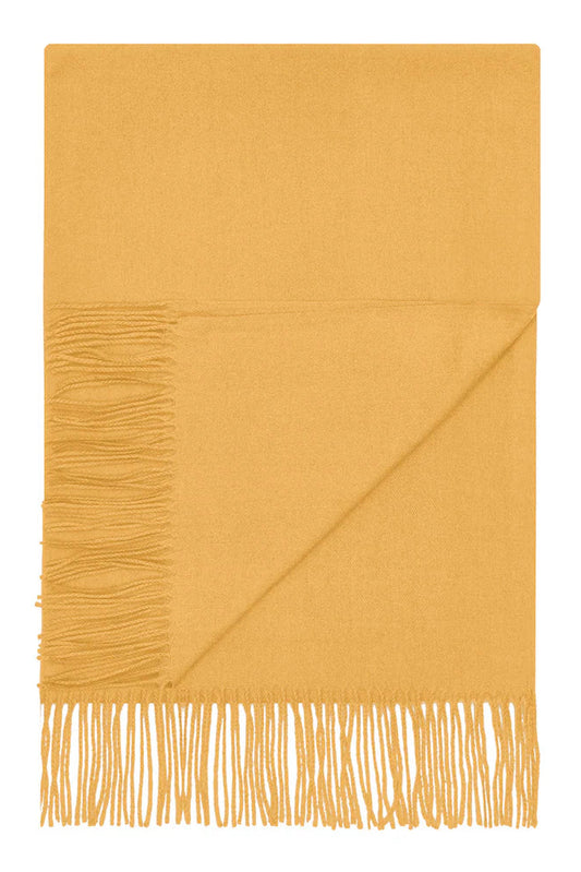 Plain pashmina - Mustard