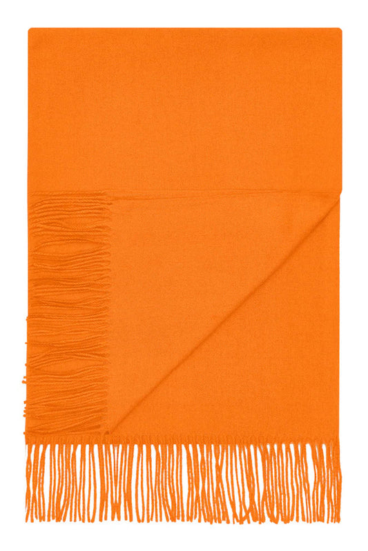 Plain pashmina - Orange