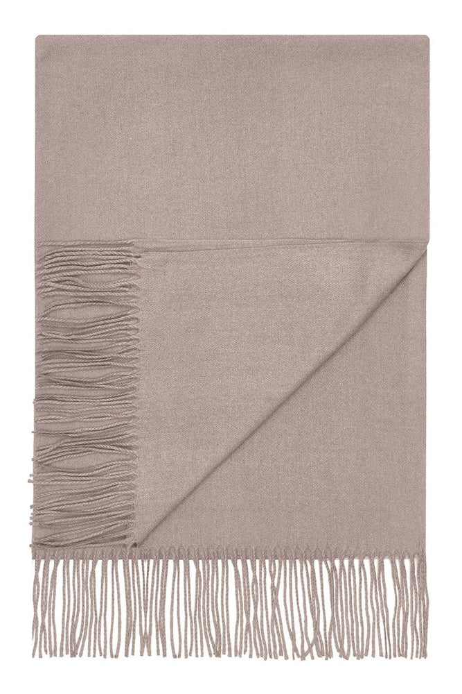 Plain pashmina - Taupe