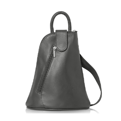 Kitty soft small leather rucksack